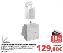 Brico Io Composizione Bagno Emma offerta