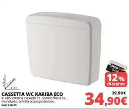 Brico Io Cassetta wc kariba eco offerta