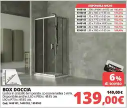 Brico Io Box doccia offerta
