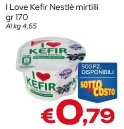MAX Supermercati I Love Kefir Nestlé mirtilli offerta