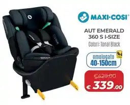 Ideal Bimbo Maxi-Cosi Aut Emerald 360 S I-Size offerta