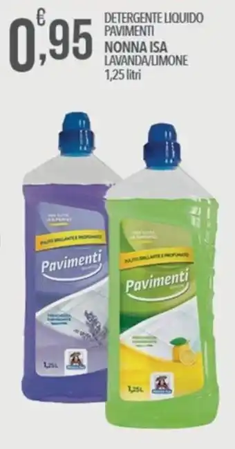 Detergente liquido pavimenti Nonna Isa