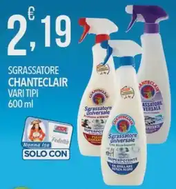 Iper Romagnolo Sgrassatore universale Chanteclair offerta