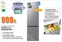 Expert Frigorifero Combinato EcoFlex® AI offerta