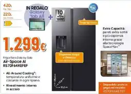 Expert Frigorifero Side by Side Air-Space AI offerta