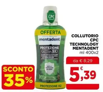 Collutorio CPC Technology Mentadent