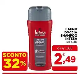 Gran mercato Bagno doccia shampoo Intesa rigenerante offerta