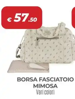 Ideal Bimbo Borsa fasciatoio Mimosa offerta