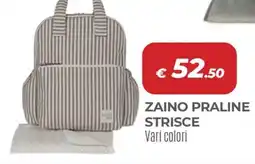 Ideal Bimbo Zaino Praline Strisce offerta
