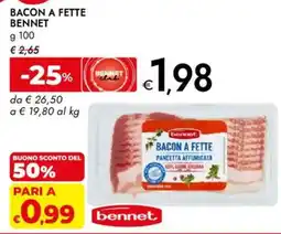 Bennet Bacon a fette Bennet offerta