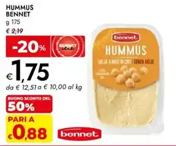 Bennet Hummus Bennet offerta