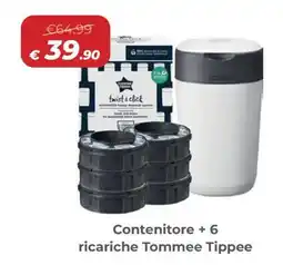 Ideal Bimbo Contenitore + 6 ricariche Tommee Tippee offerta