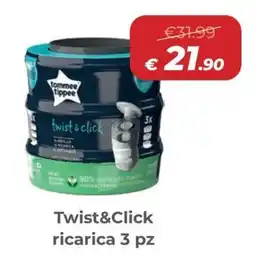 Ideal Bimbo TomMee Tippee Twist&Click ricarica offerta