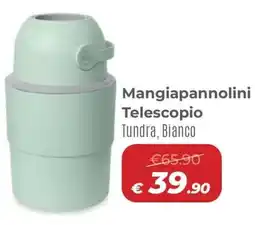 Ideal Bimbo Mangiapannolini Telescopio Tundra, Bianco offerta