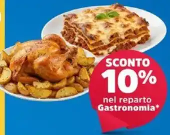 Pollo intero con patate
