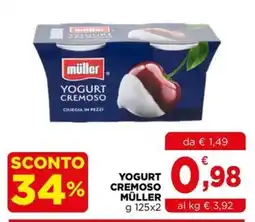 Gran mercato Yogurt cremoso Müller offerta