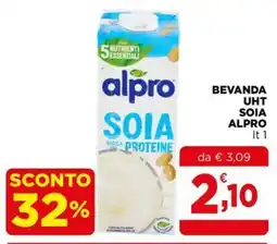 Gran mercato Beveranda UHT soia Alpro offerta