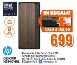 Expert hp DESKTOP M03-0016NL offerta