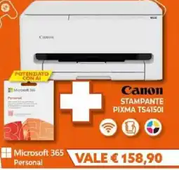 Expert Canon Stampante Pixma TS4150i offerta