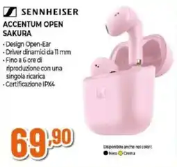 Expert Sennheiser Accentum Open Sakura offerta
