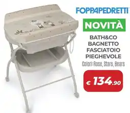 Ideal Bimbo Bath&Co Bagnetto Fasciatoio Pieghévol offerta