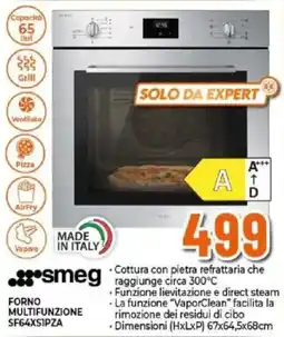 Expert Forno multifunzione Smeg offerta