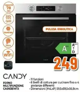 Expert Forno multifunzione Candy offerta