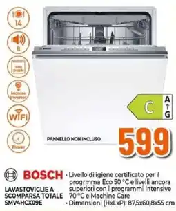 Expert Lavastoviglie a scomparsa totale Bosch offerta