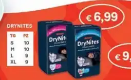 Ideal Bimbo DryNites Pannoloni notturni offerta