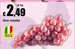 Sì con te Supermercati Uva rosata offerta