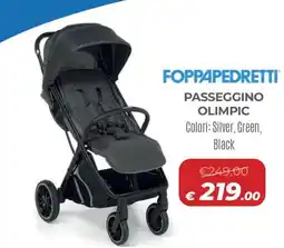 Ideal Bimbo Foppapedretti Passeggino Olimpic offerta