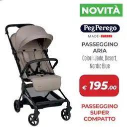Ideal Bimbo Passeggino Aria Peg Perego offerta