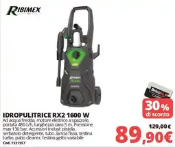 Brico Io Idropulitrice Ribimex RX2 1600 W offerta