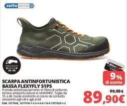 Brico Io Scarpa antinfortunistica bassa Flexyfly S1PS offerta