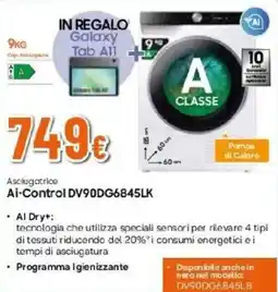 Expert Asciugatrice Ai-Control offerta