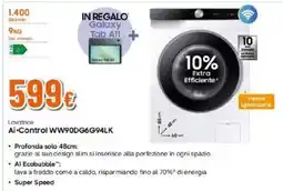 Expert Lavatrice Ai•Control offerta
