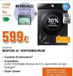 Expert Lavatrice BESPOKE AI offerta