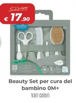 Ideal Bimbo Beauty Set per cura del bambino 0M+ nuvita offerta