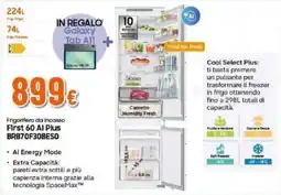 Expert Frigorifero da incasso First 60 AI Plus offerta