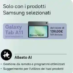 Expert Galaxy Tab A11 offerta