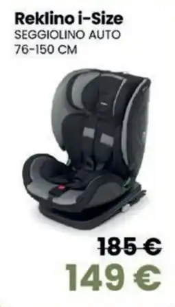 Ideal Bimbo Reklino i-Size Seggiolino Auto offerta
