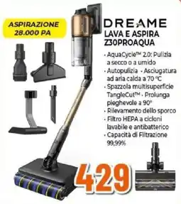 Expert Dreame lava e aspira Z30ProAqua offerta