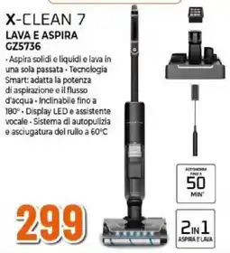 Expert X-Clean 7 Lava e Aspira offerta