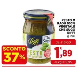 Gran mercato Pesto vegetale Biffi offerta