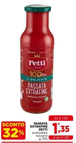 Gran mercato Passata extrafine Petti pomodoro toscano offerta