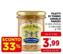 Gran mercato Filetti di tonno Angelo Parodi offerta