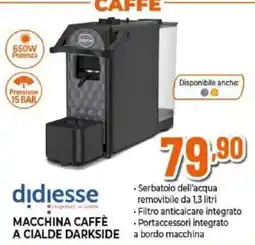 Expert Macchina Caffè a Cialde Darkside offerta