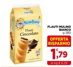 Gran mercato Flauti Mulino Bianco Cioccolato offerta