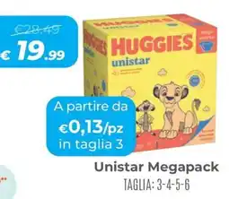 Ideal Bimbo Huggies Unistar offerta