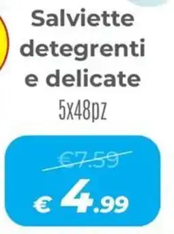 Ideal Bimbo Salviette detegrenti e delicate offerta